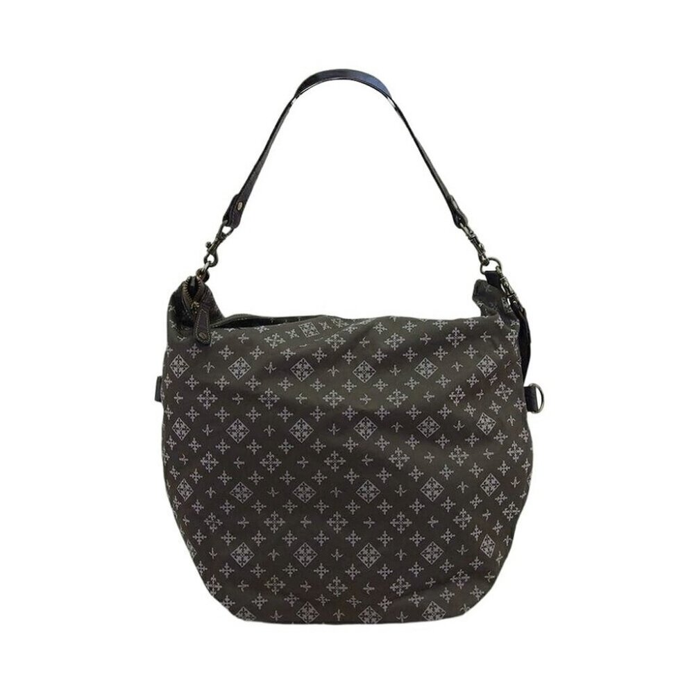 russet Shoulder Bag Gray Brown Women Authentic secondhand